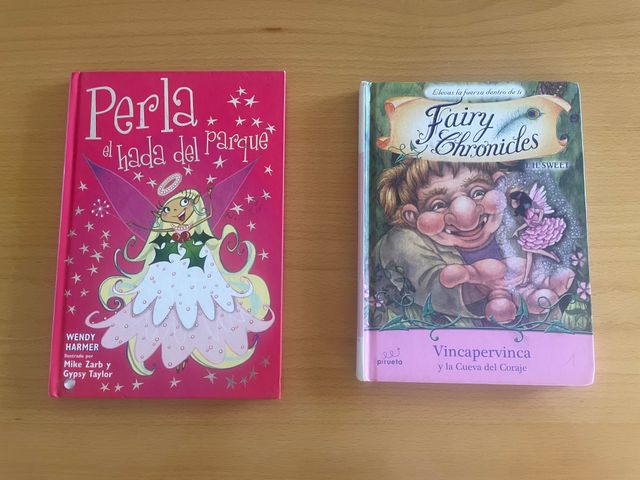 UNO: "PERLA EL HADA DEL PARQUE" Y OTRO: "VINCAPERV