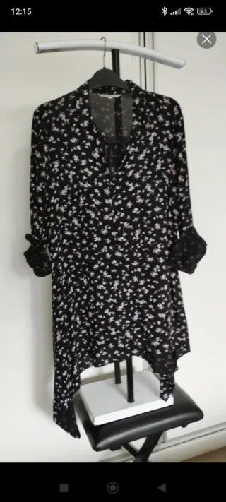 Lote blusa y túnica negra y morada 5XL