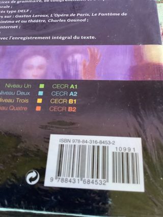LE FANTOME DE L’OPERA+cd Francés Vicens Vives