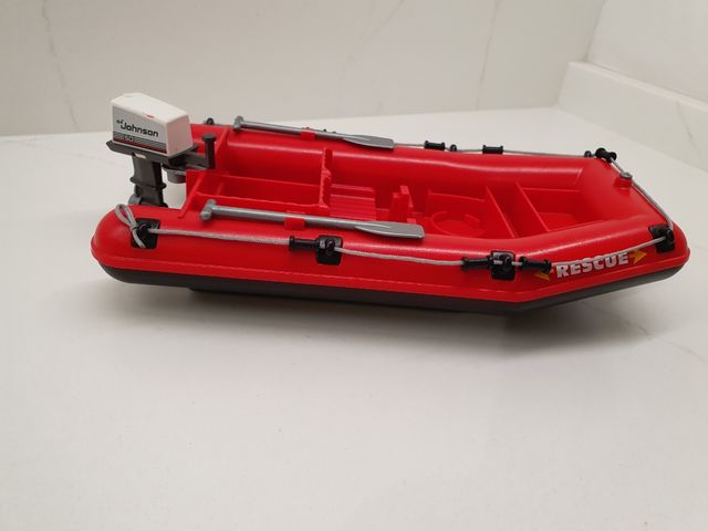 Playmobil Pack Rescate: Helicópterero+Barco