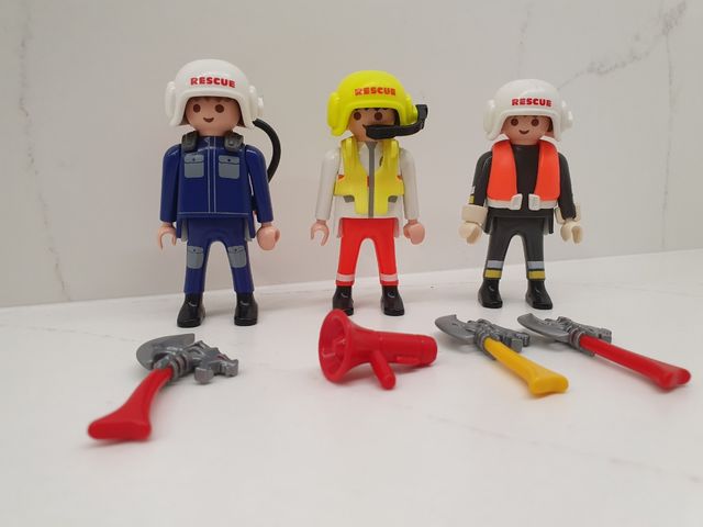 Playmobil Pack Rescate: Helicópterero+Barco