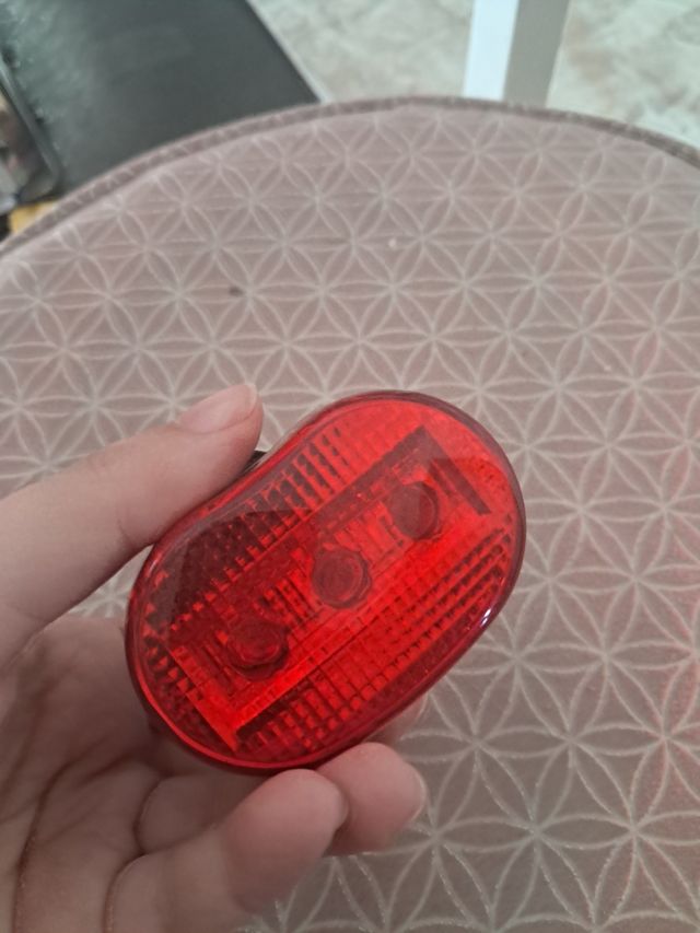 Luz trasera bici LED roja