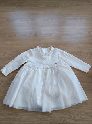 Vestido Mayoral niña 12m/80cm