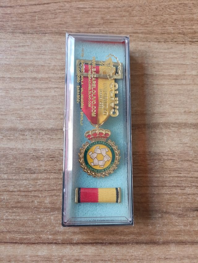 Medalla y pasador Ejército Español