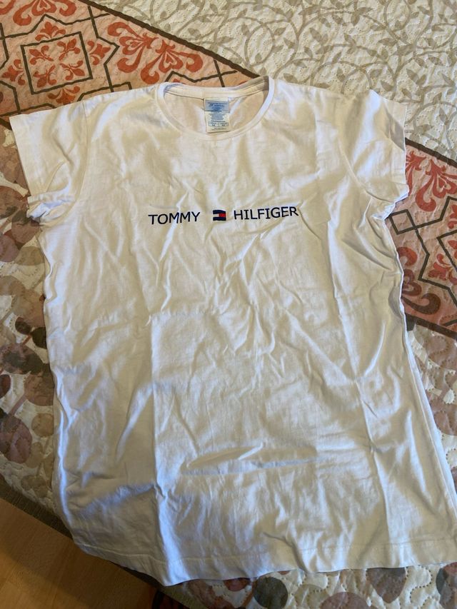 Camiseta Tommy Hilfiger M blanca