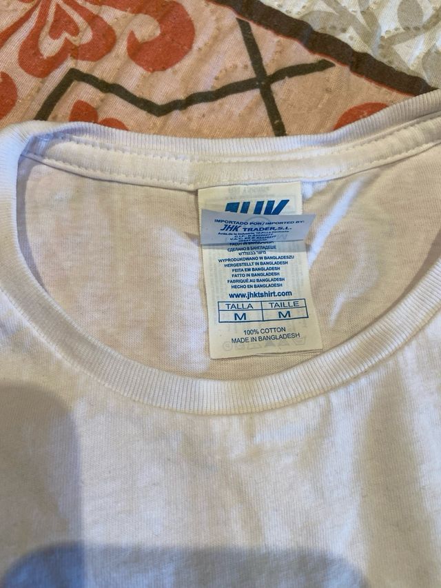 Camiseta Tommy Hilfiger M blanca