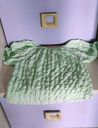 Completo Zara bimba 7 anni verde
