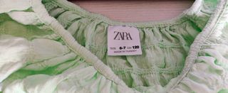 Completo Zara bimba 7 anni verde