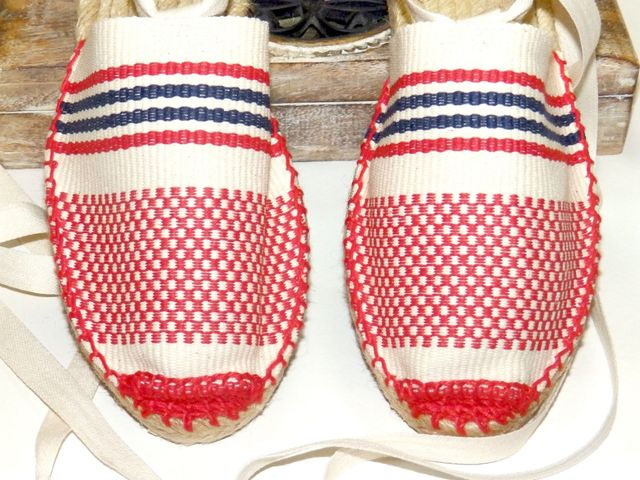 Alpargatas cuña baja