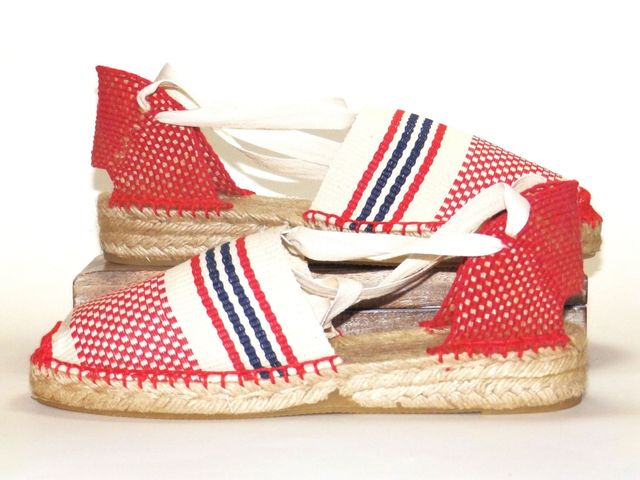 Alpargatas cuña baja