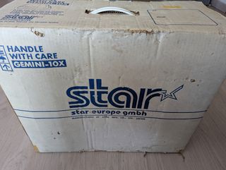 Impresora Star Gemini-10X vintage