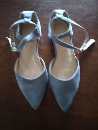 Scarpe celesti turchese 