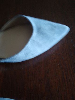 Scarpe celesti turchese 