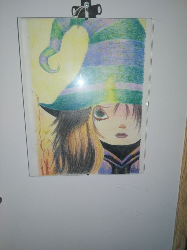 Pinturas acrilico tizza y carboncillo. - Arte tro