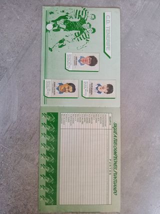 Álbum Caricaturas Futbolistas Panrico
