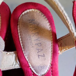 Sandalias cuña mujer talla 38