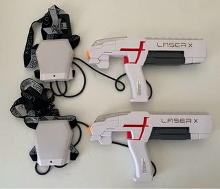 Laser X - 2 Pistolas laser juego blaster