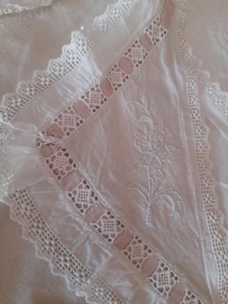 Camisón antiguo de hilo