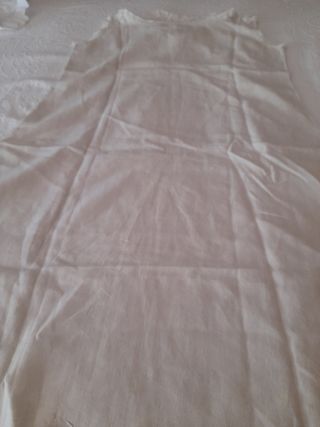 Camisón antiguo de hilo