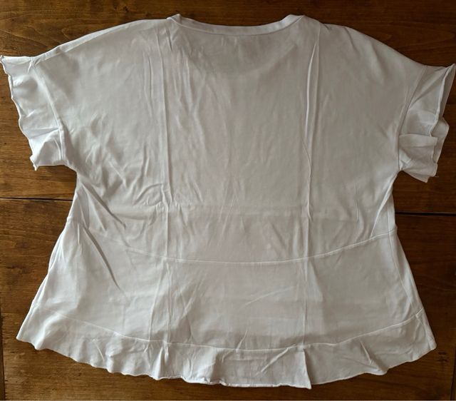 Camiseta Bimba y Lola blanca - Talla L