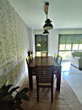 Mesa Comedor Madera Maciza Extensible