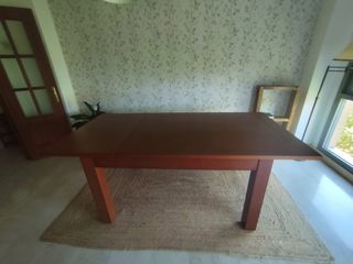 Mesa Comedor Madera Maciza Extensible