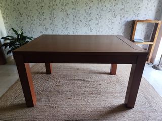 Mesa Comedor Madera Maciza Extensible
