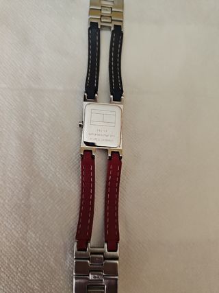Tommy Hilfiger Reloj Mujer Rojo Plata