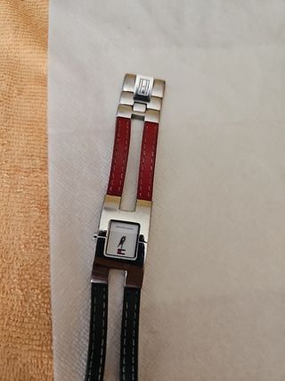 Tommy Hilfiger Reloj Mujer Rojo Plata