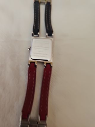 Tommy Hilfiger Reloj Mujer Rojo Plata