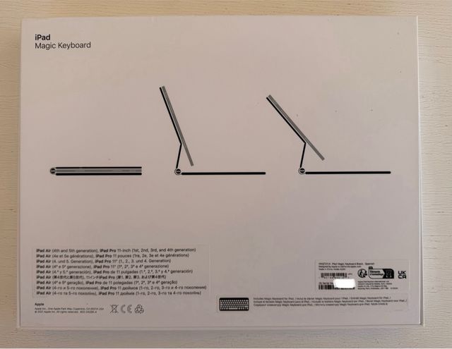 Teclado Mágico iPad - Negro/Azul Marino