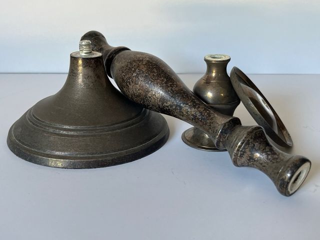 Candelabro Ottone Antico - 1 Luce