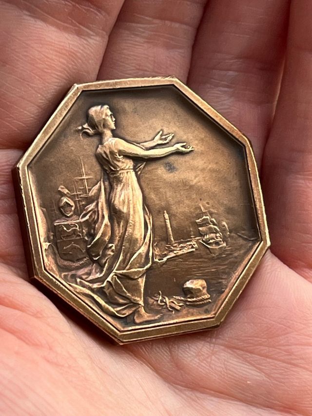 Medalla Octogonal de Bronce - Dunkerque
