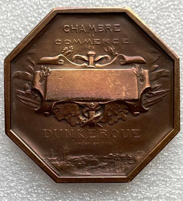 Medalla Octogonal de Bronce - Dunkerque
