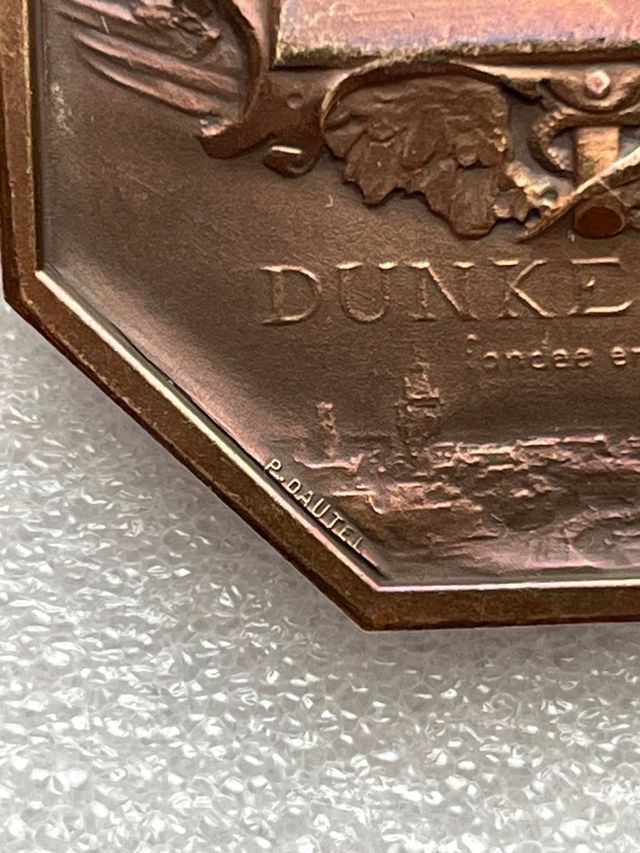 Medalla Octogonal de Bronce - Dunkerque