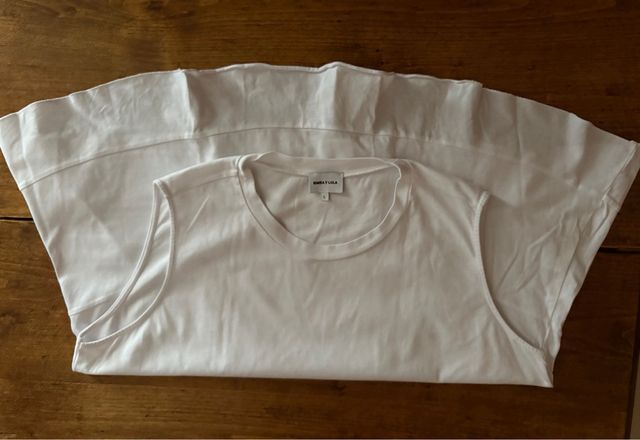 Camiseta Bimba y Lola blanca - Talla L