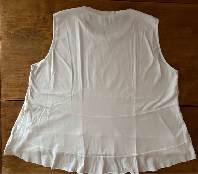 Camiseta Bimba y Lola blanca - Talla L