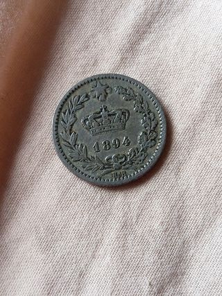 20 Centesimi Italia 1894 - Umberto I