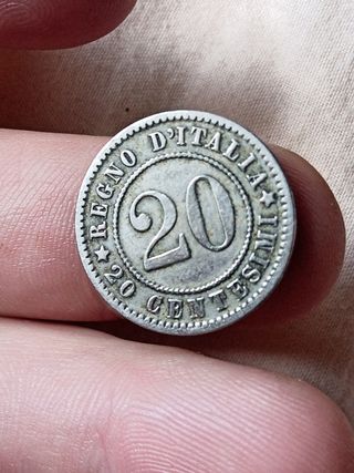 20 Centesimi Italia 1894 - Umberto I