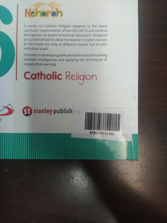 NEHORAH 6ºEP CATHOLIC RELIGION PACK (PAPER+EBOOK)