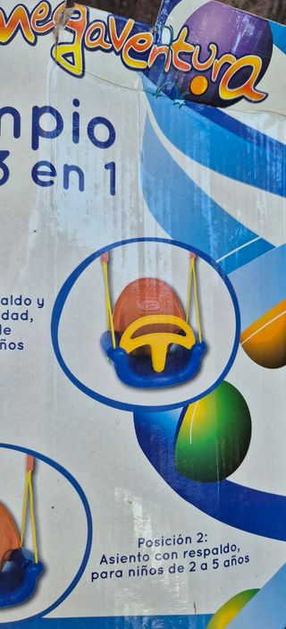 Columpio infantil.