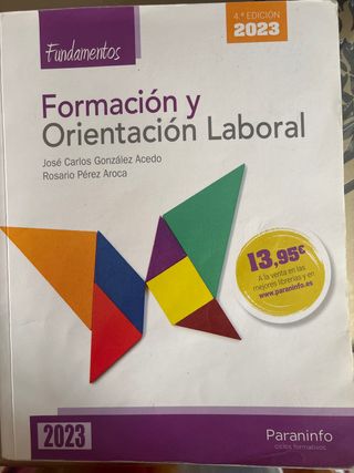 Formación y orientación laboral. Fundamentos 4....