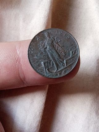 2 Centesimi 1915 Regno d'Italia ve3