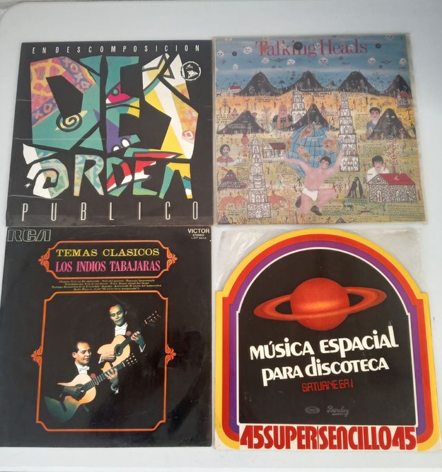 Colección LP años 80: 9 vinilos