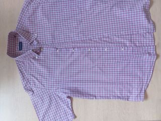 Camisa hombre verano cuadros rosa