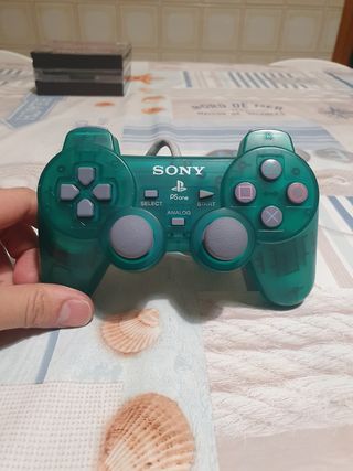 Joystick Sony PSone Verde Trasparente