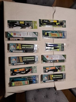 Soldadores varios (12 unidades)