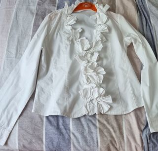 Camicia bianca cotone tg.M