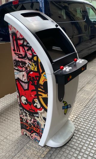 Máquina Arcade Retro - Personalizada
