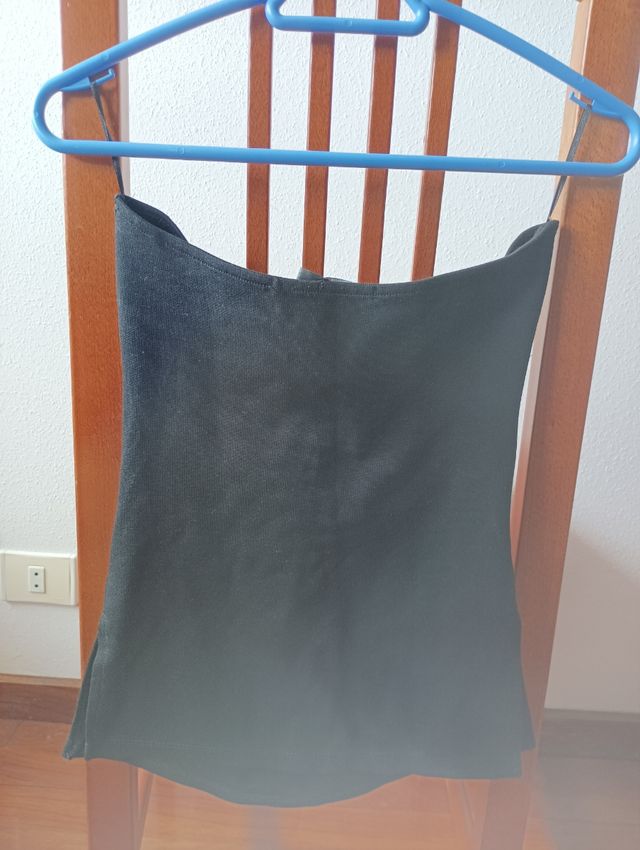 Top negro Stradivarius M